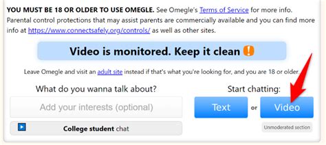 omegle.com how to use|How to Enable Your Camera on Omegle